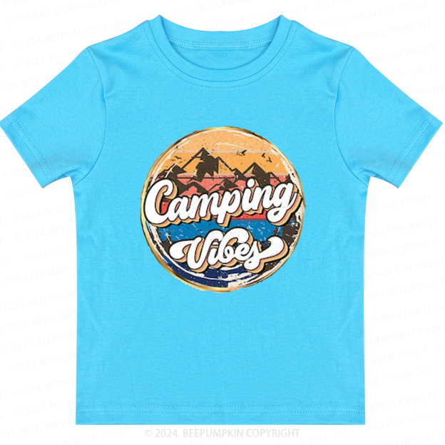 Camping Vibes Toddler&Kids Tees 