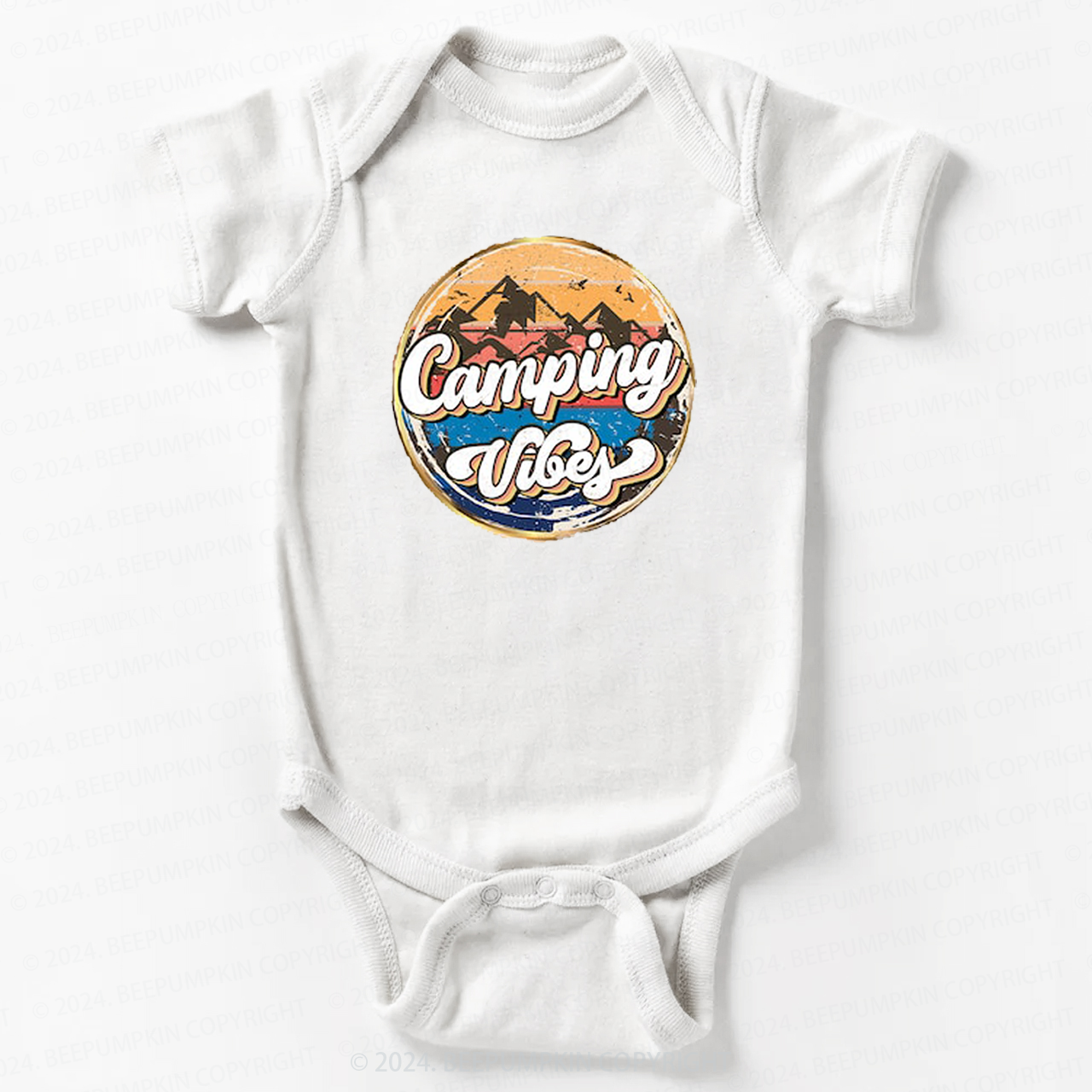 Camping Vibes Bodysuit For Baby 