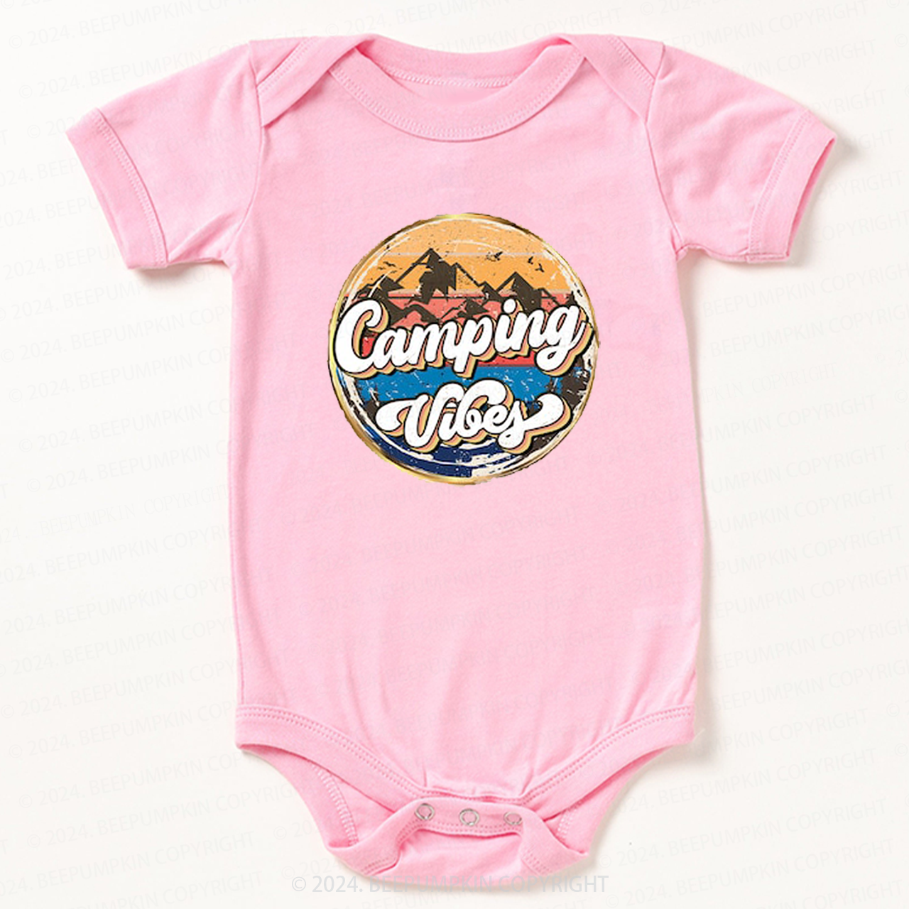 Camping Vibes Bodysuit For Baby 