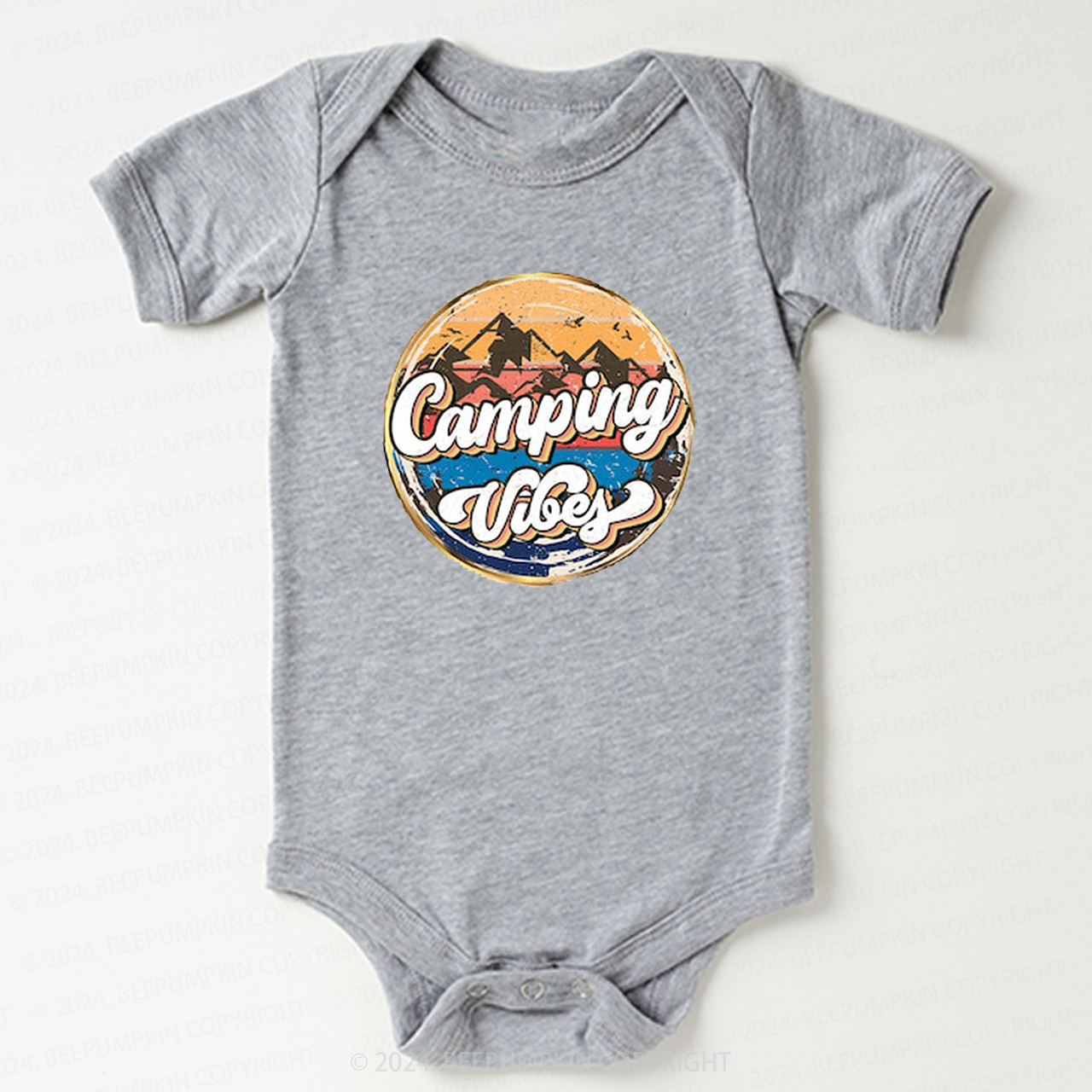 Camping Vibes Bodysuit For Baby 