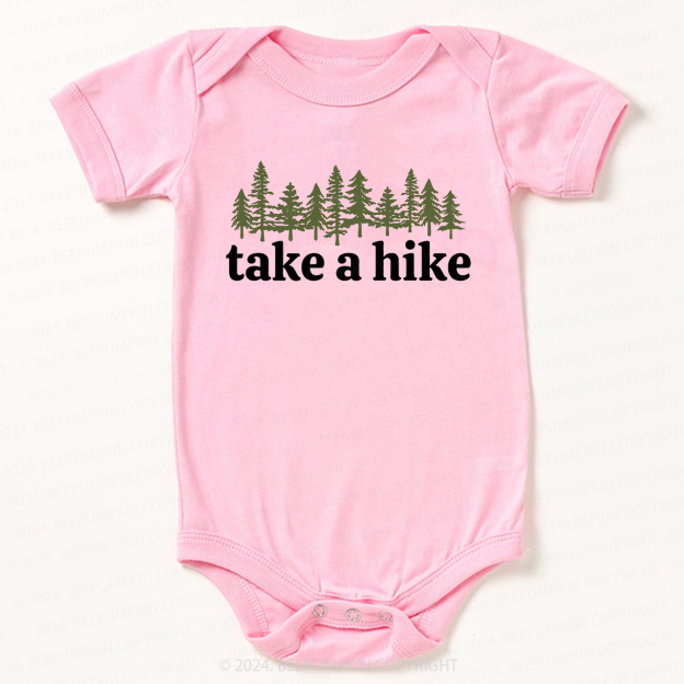 Take A Hike Bodysuit For Baby 