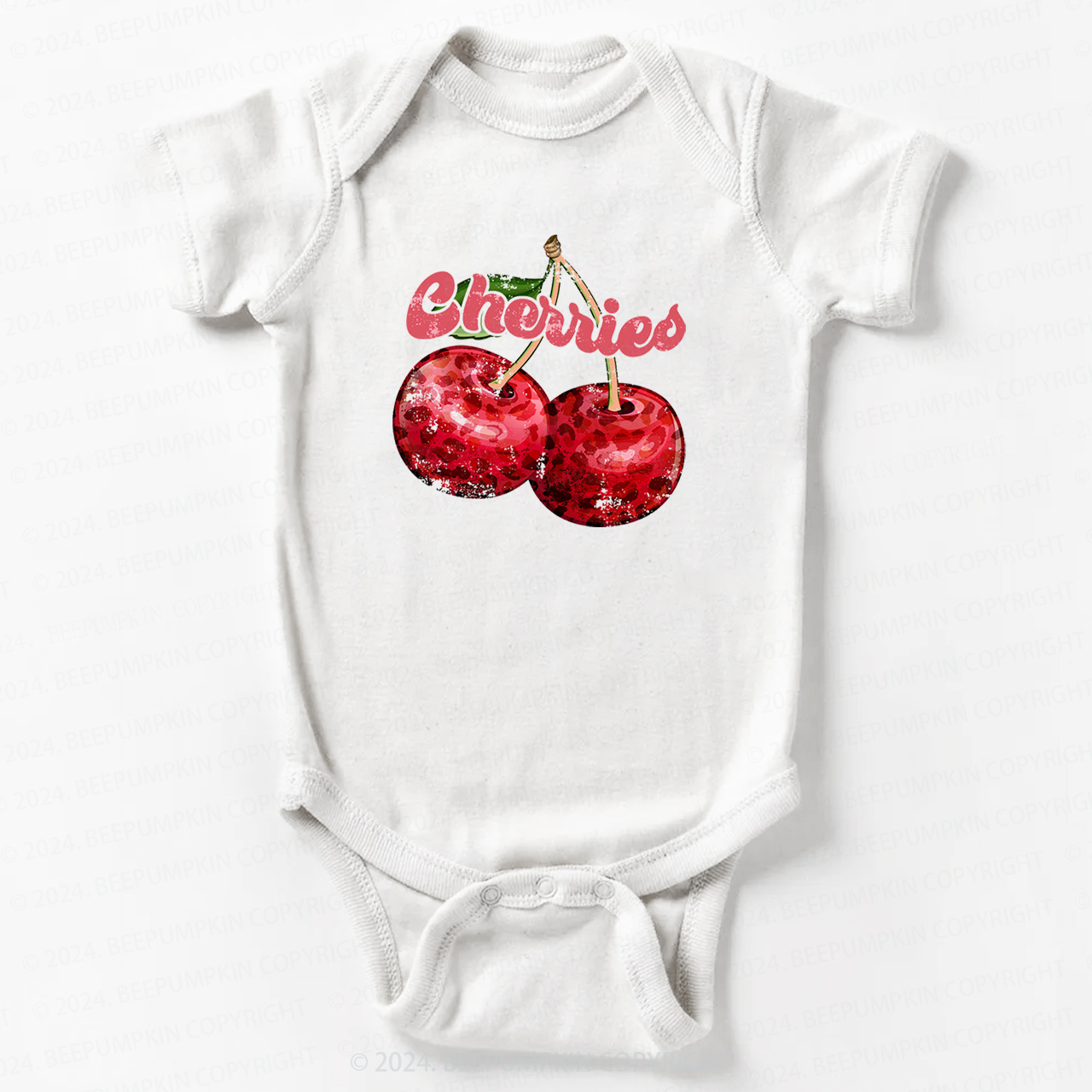 Cherry Vintage Bodysuit For Baby 