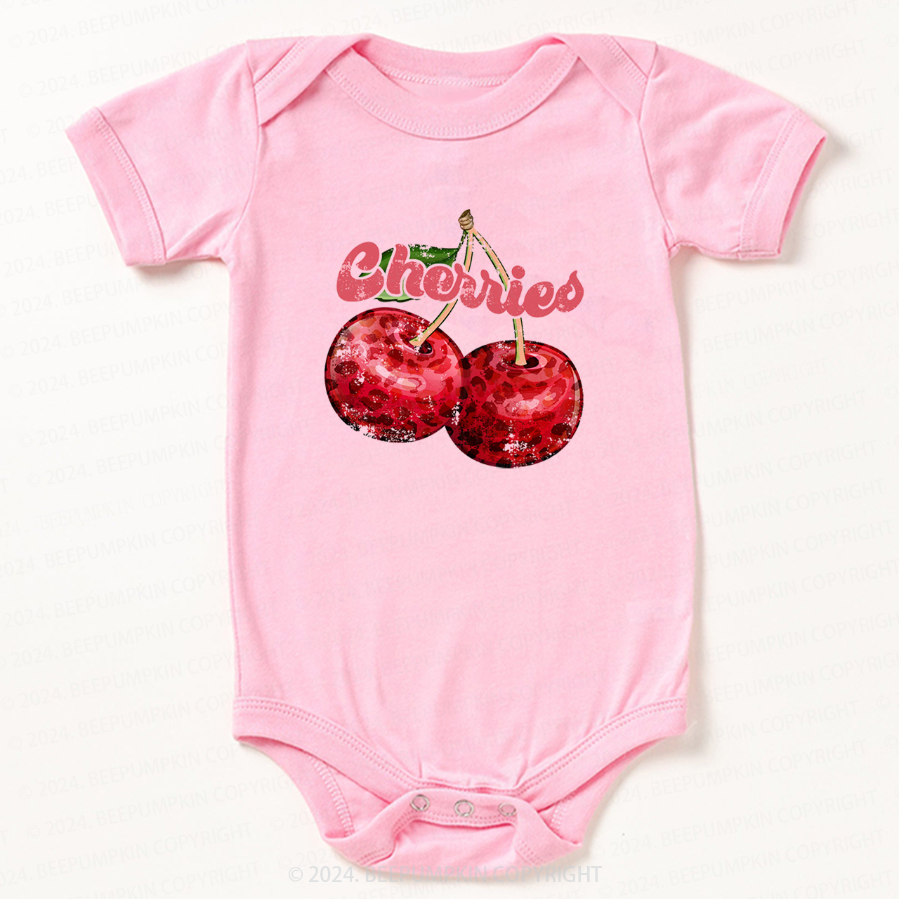 Cherry Vintage Bodysuit For Baby 