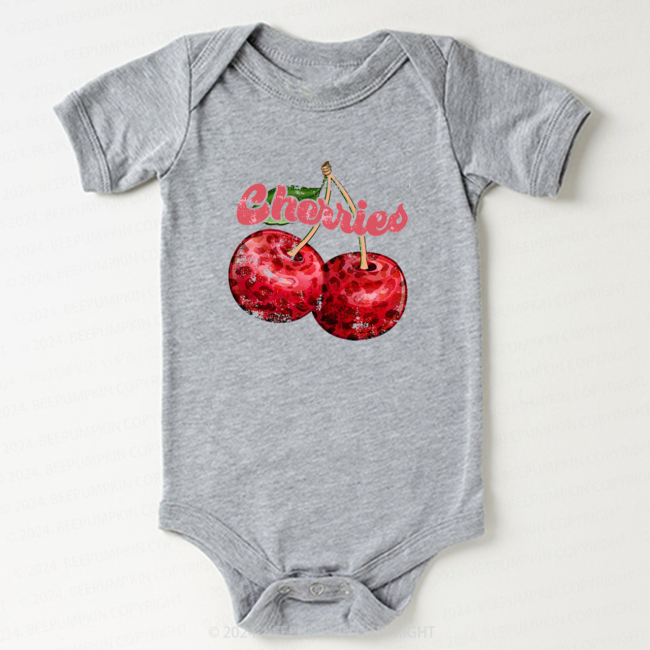 Cherry Vintage Bodysuit For Baby 