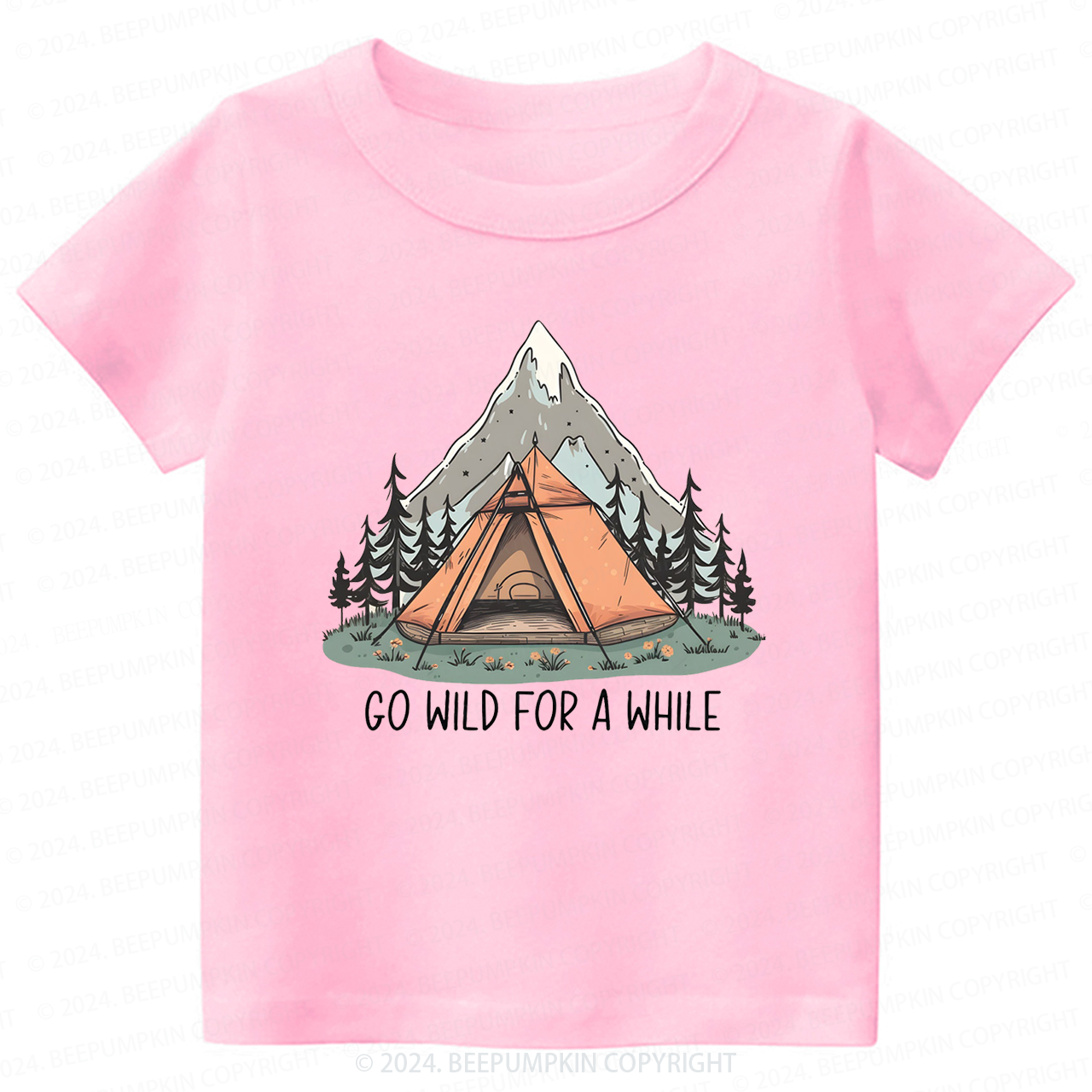 Go Wild For A While Toddler&Kids Tees 