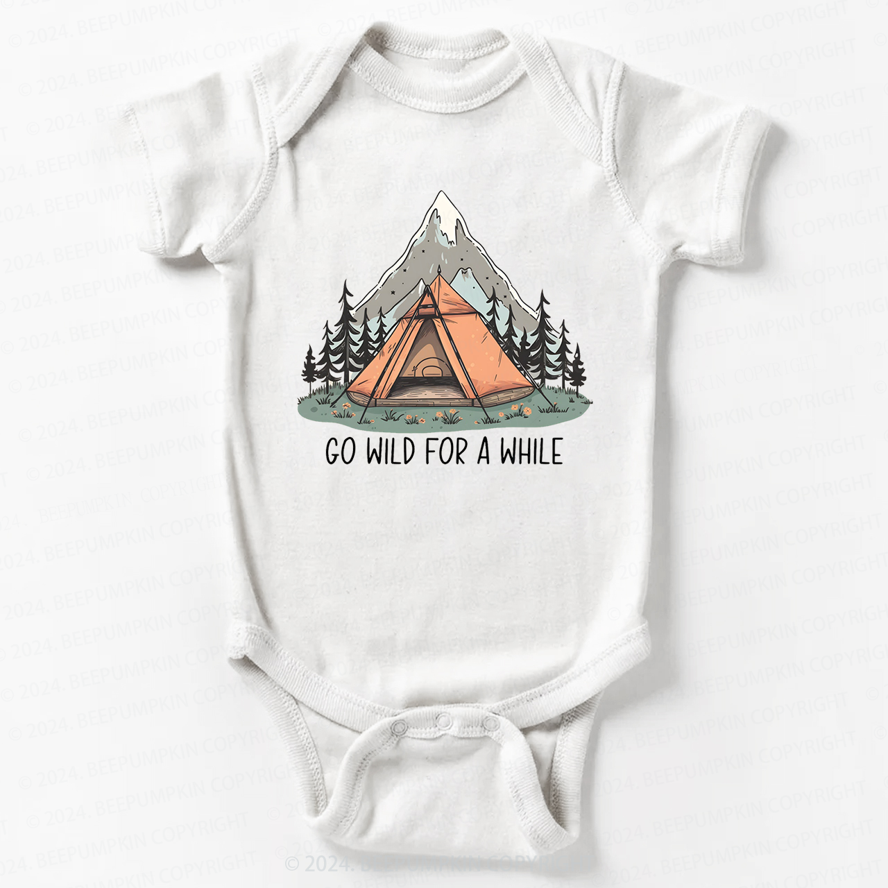Go Wild For A While Bodysuit For Baby 