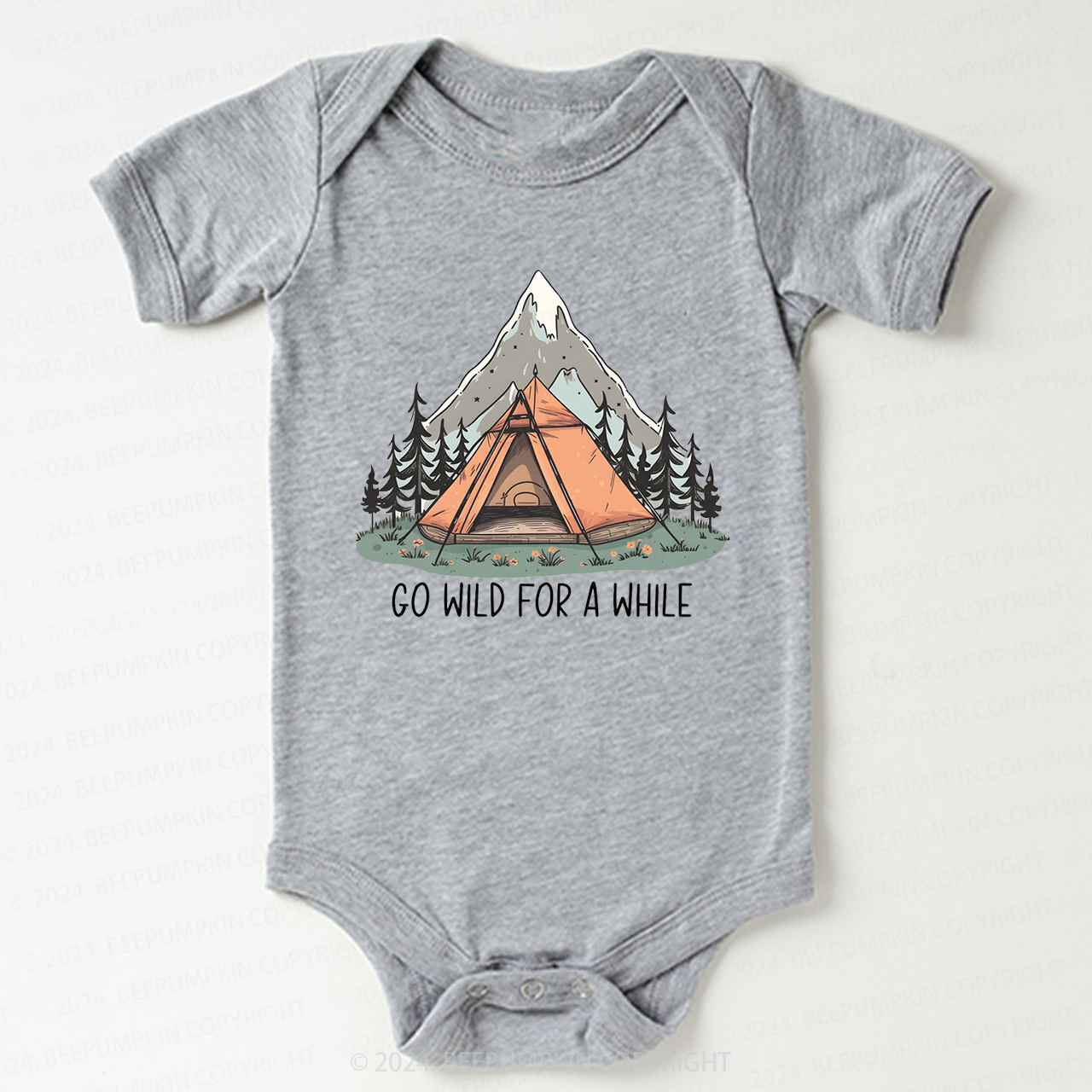 Go Wild For A While Bodysuit For Baby 