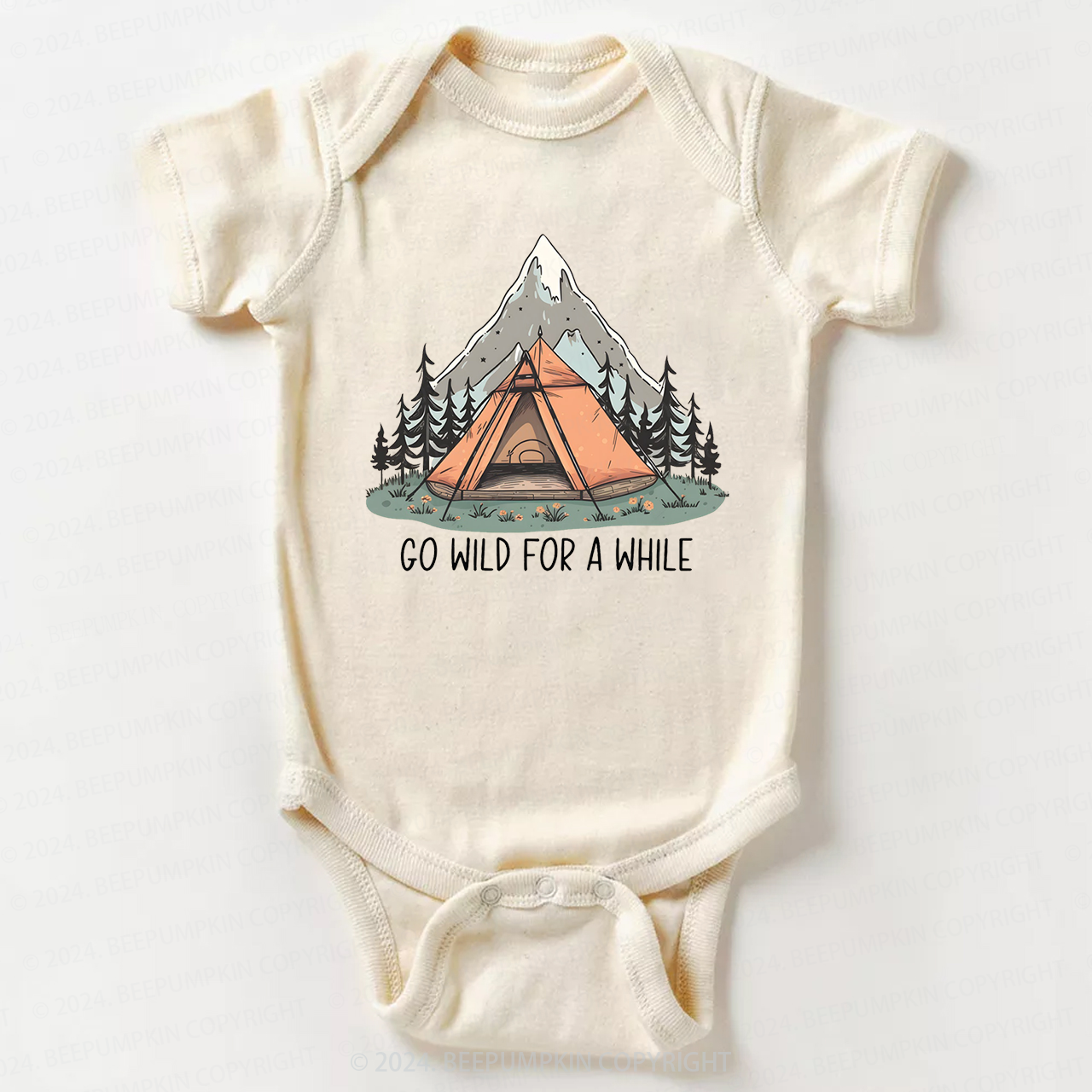 Go Wild For A While Bodysuit For Baby 