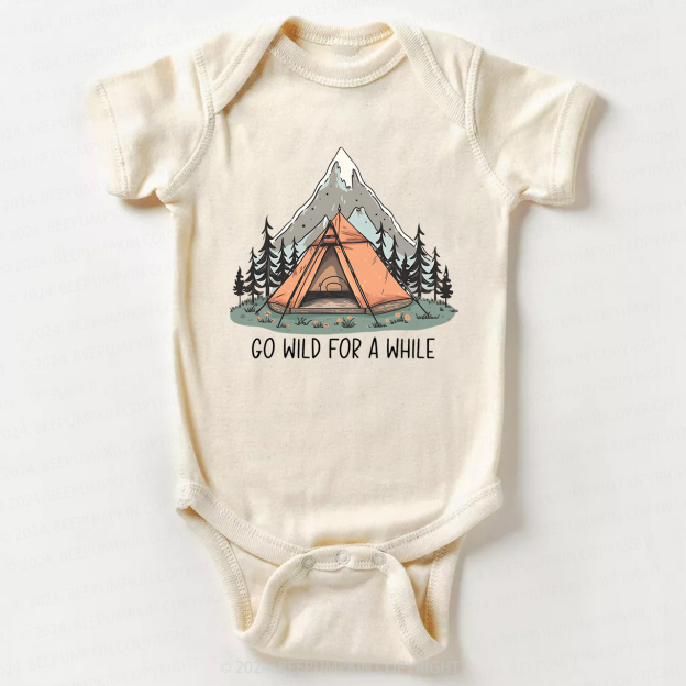 Go Wild For A While Bodysuit For Baby 