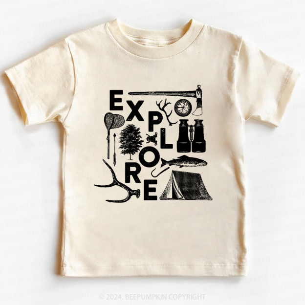 Organic Cotton Toddler&Kids Tees 