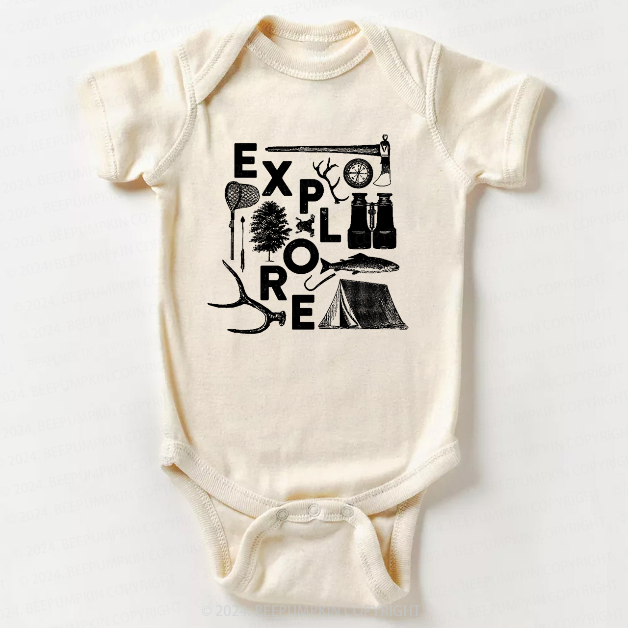 Organic Cotton Bodysuit For Baby 