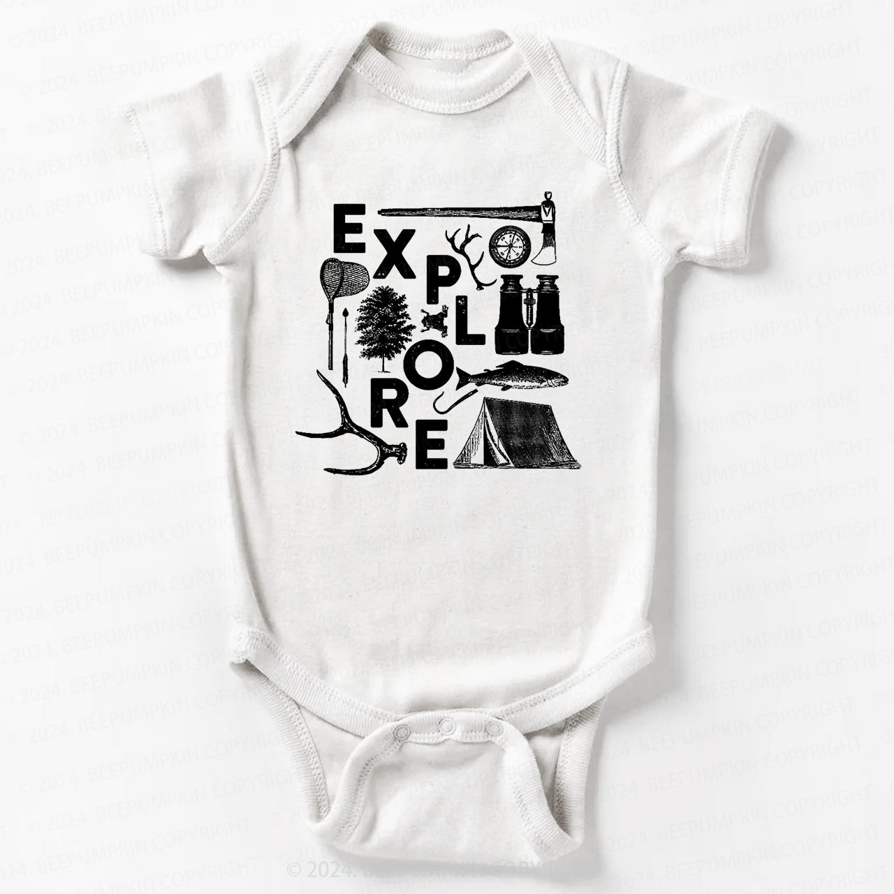 Organic Cotton Bodysuit For Baby 