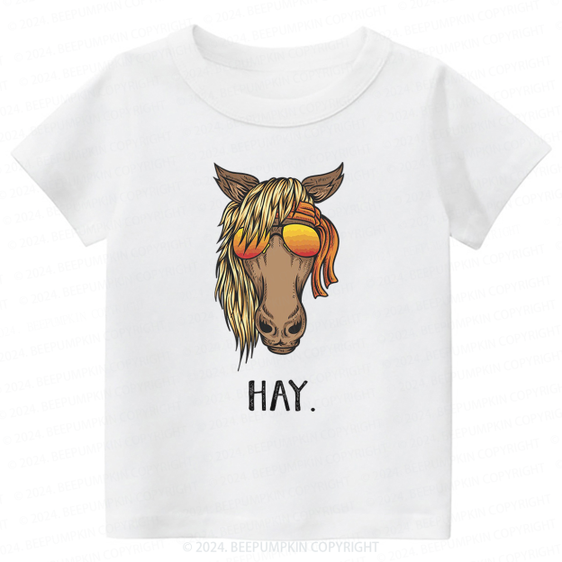Funny Hay Toddler&Kids Tees 