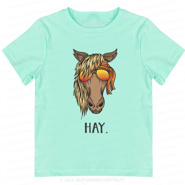 Funny Hay Toddler&Kids Tees 