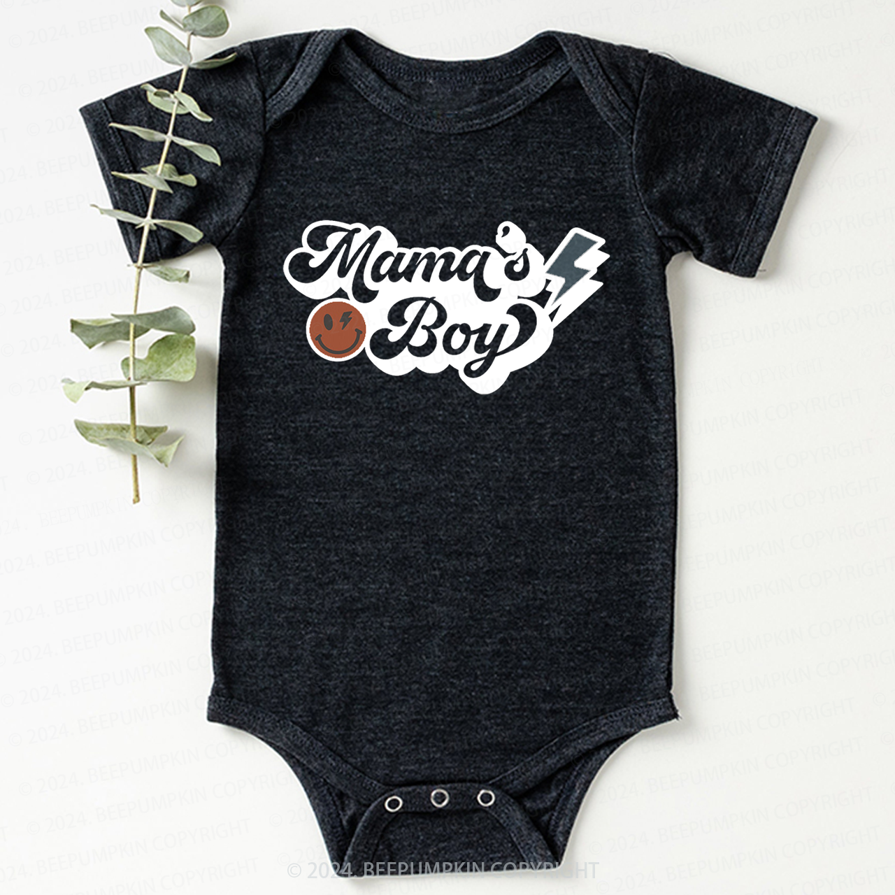 Mama's Boy Bodysuit For Baby 