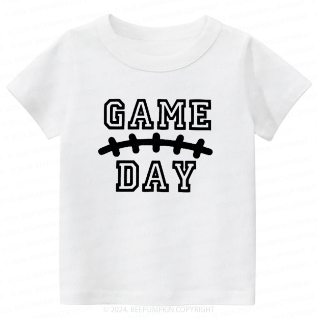 Superbowl Game Day Toddler&Kids Tees 