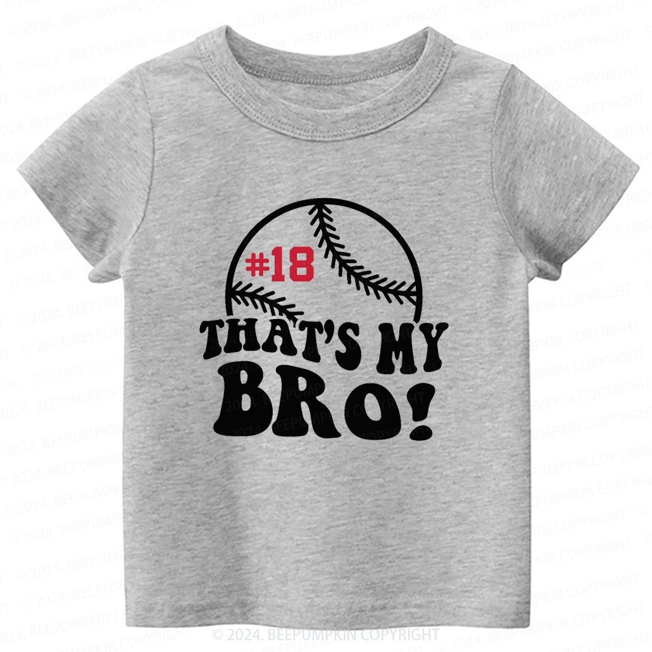 Personalized That's My Bro Toddler&Kids Tees 