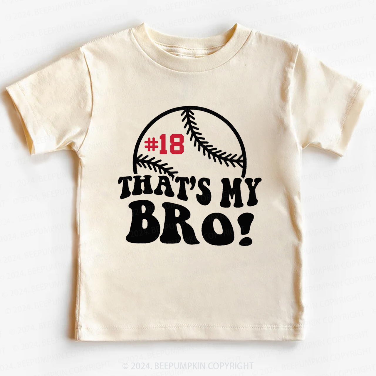 Personalized That's My Bro Toddler&Kids Tees 
