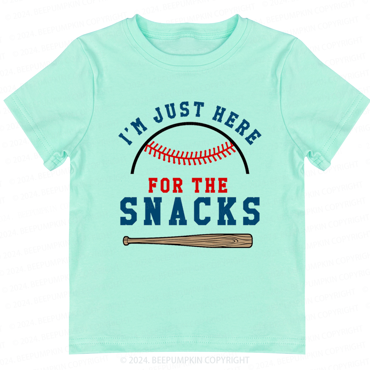 I'm Just Here for the Snacks Toddler&Kids Tees 