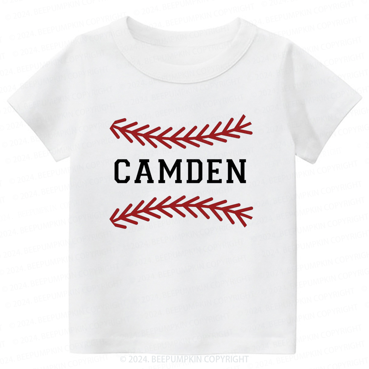 Personalized Baseball Toddler&Kids Tees 