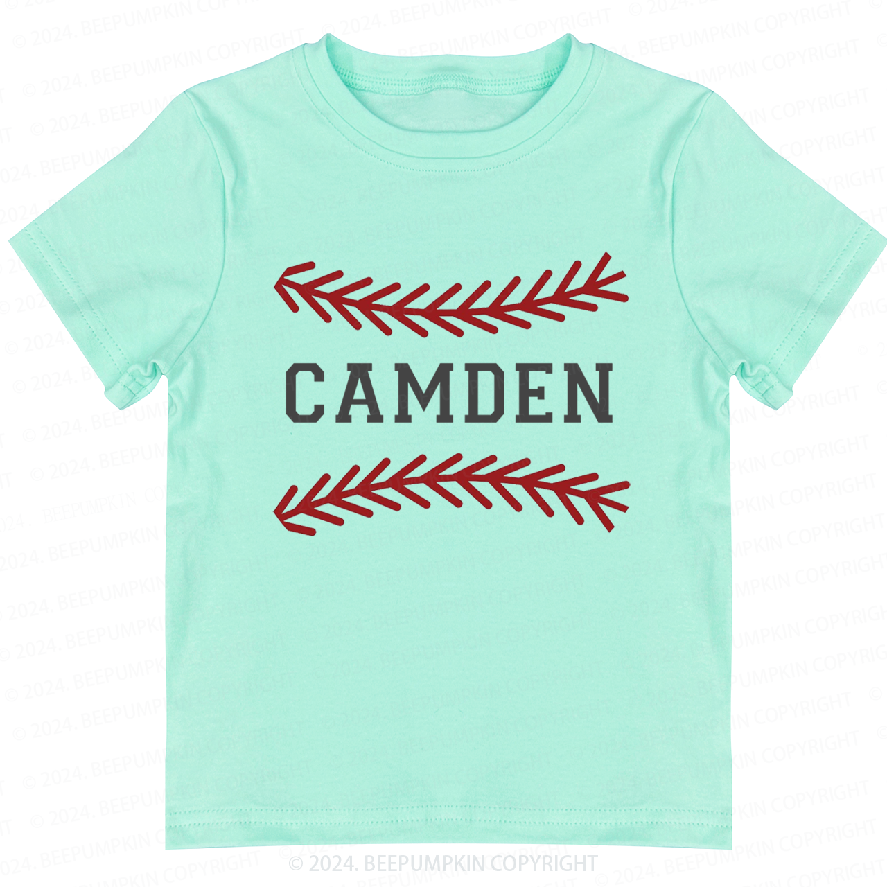 Personalized Baseball Toddler&Kids Tees 