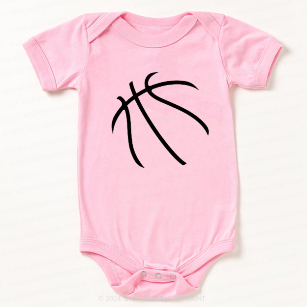 Basketball Lover Bodysuit For Baby 