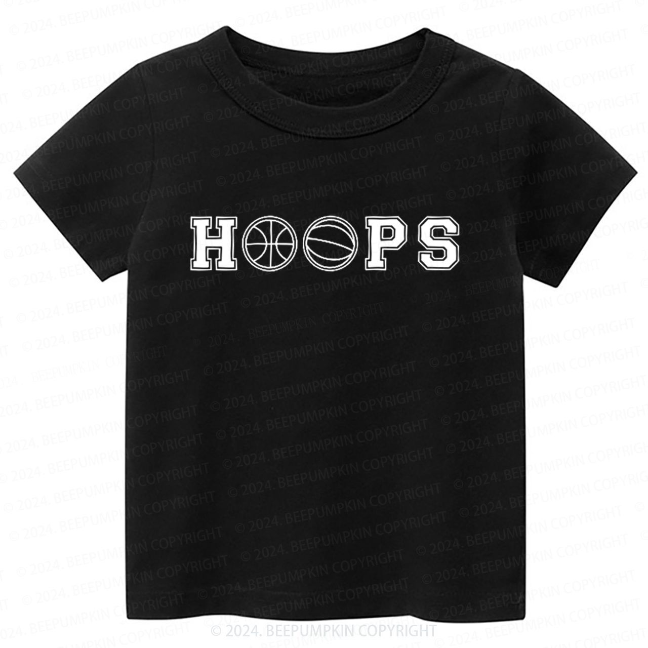 Hoops Basketball Toddler&Kids Tees 