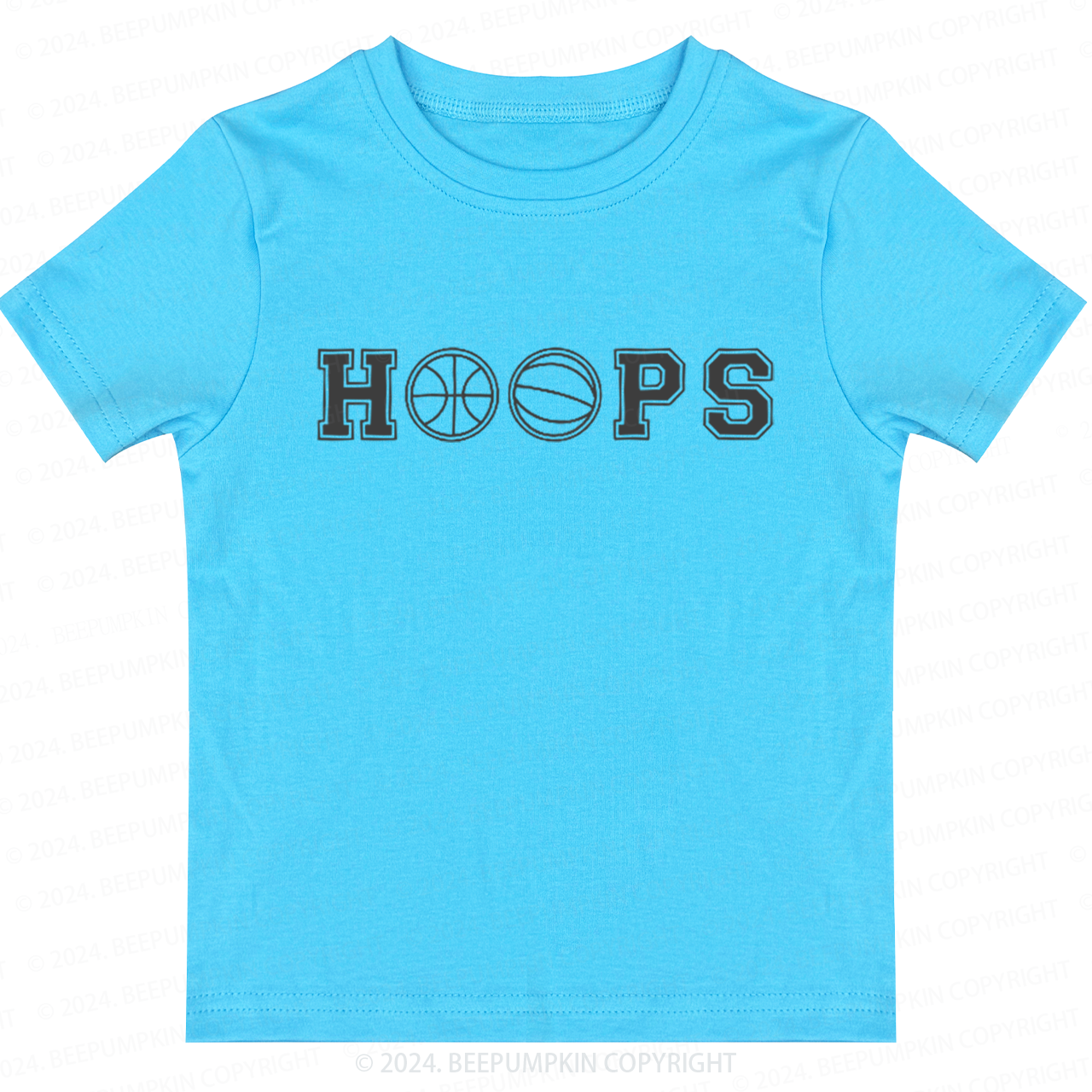 Hoops Basketball Toddler&Kids Tees 