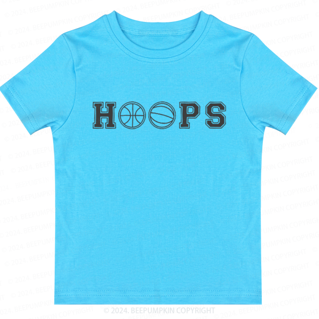Hoops Basketball Toddler&Kids Tees 