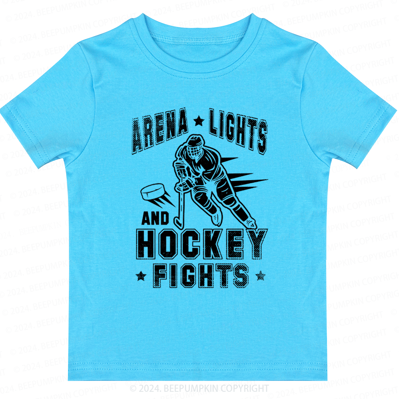 Arena Lights And Hockey Fights Toddler&Kids Tees 