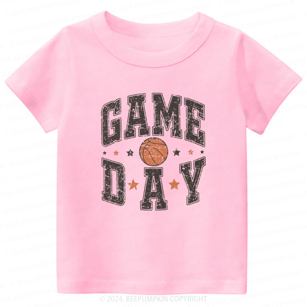 Game Day Basketball Toddler&Kids Tees 
