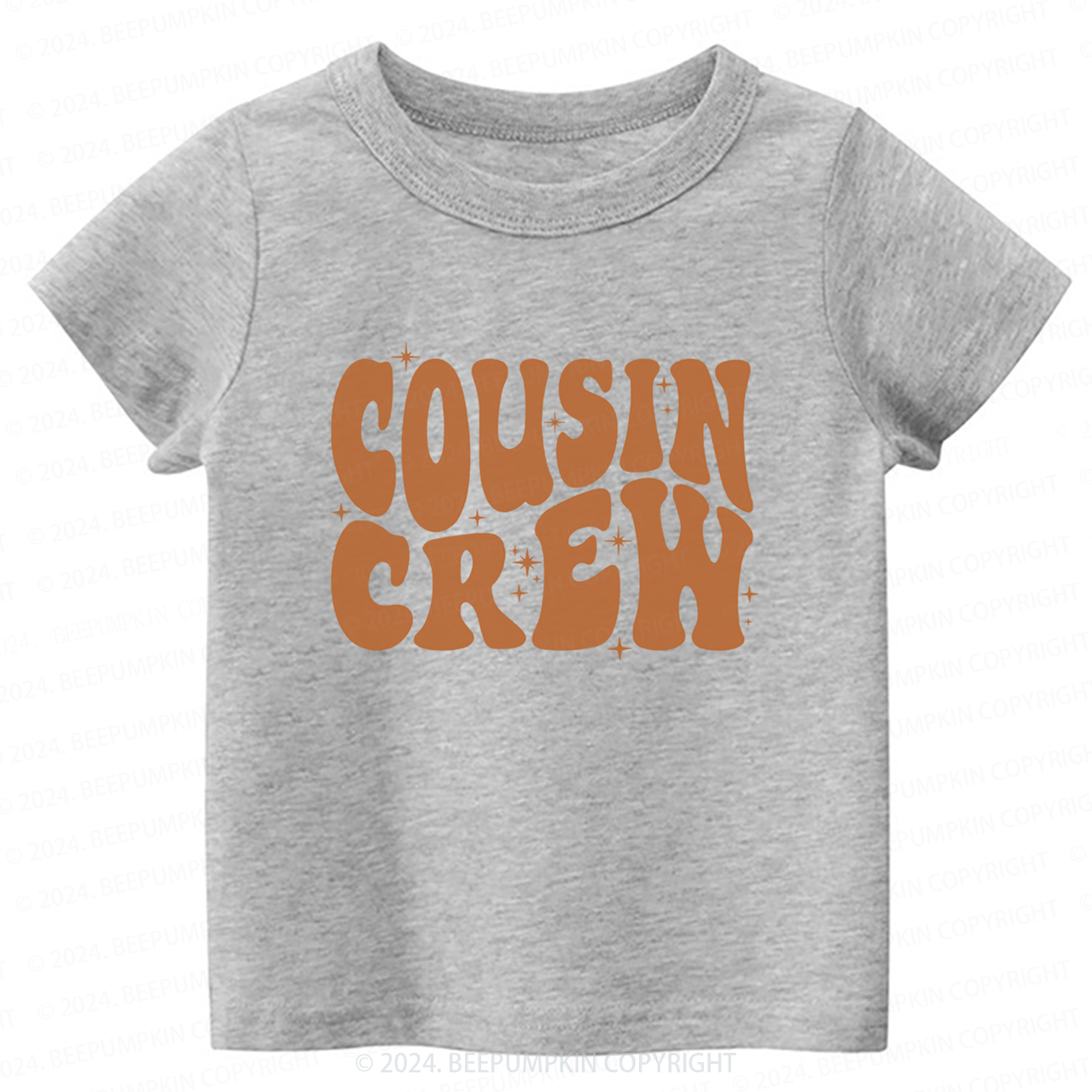 Boho Retro Cousin Crew Toddler&Kids Tees 
