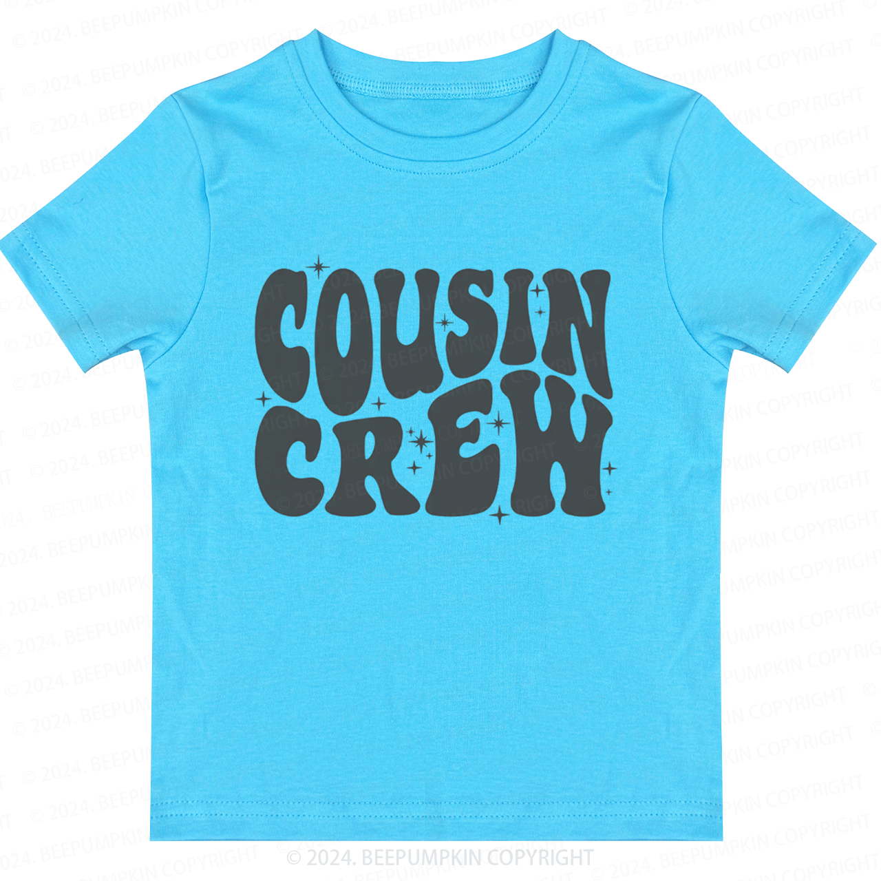 Boho Retro Cousin Crew Toddler&Kids Tees 