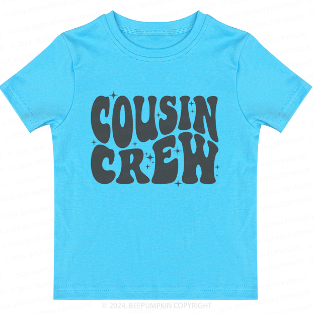 Boho Retro Cousin Crew Toddler&Kids Tees 