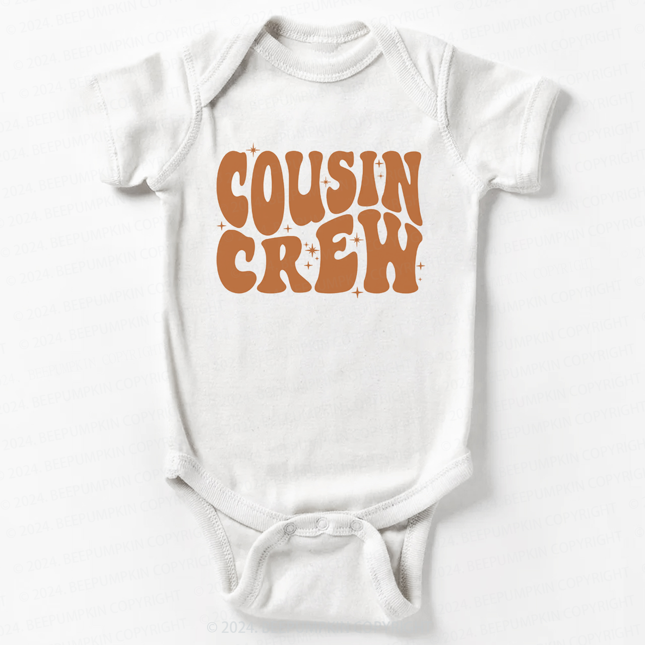  Boho Retro Cousin Crew Bodysuit For Baby 