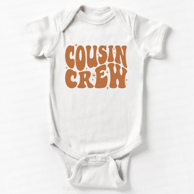  Boho Retro Cousin Crew Bodysuit For Baby 