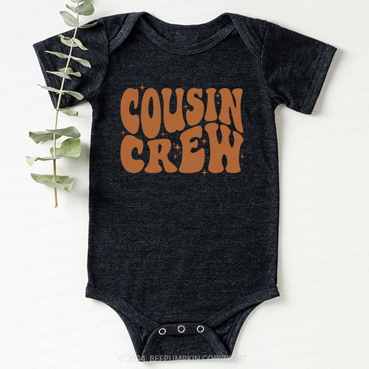  Boho Retro Cousin Crew Bodysuit For Baby 
