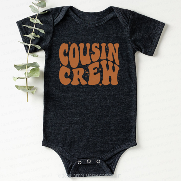  Boho Retro Cousin Crew Bodysuit For Baby 