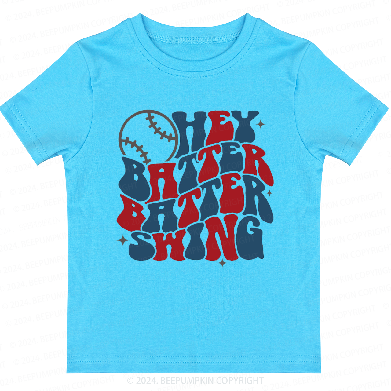 Sports Hey Batter Batter Swing Toddler&Kids Tees 