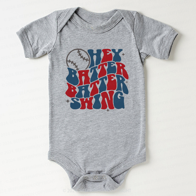 Sports Hey Batter Batter Swing Bodysuit For Baby 
