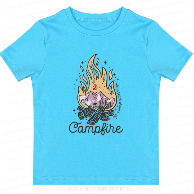  Retro Camping Toddler&Kids Tees 
