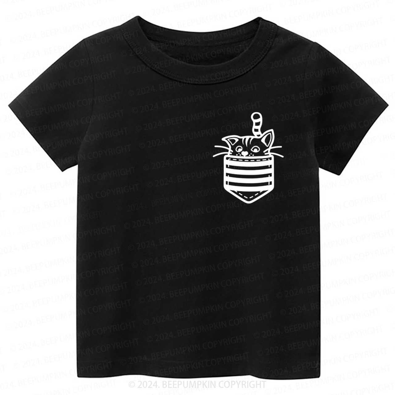 Cute Cat Toddler&Kids Tees 