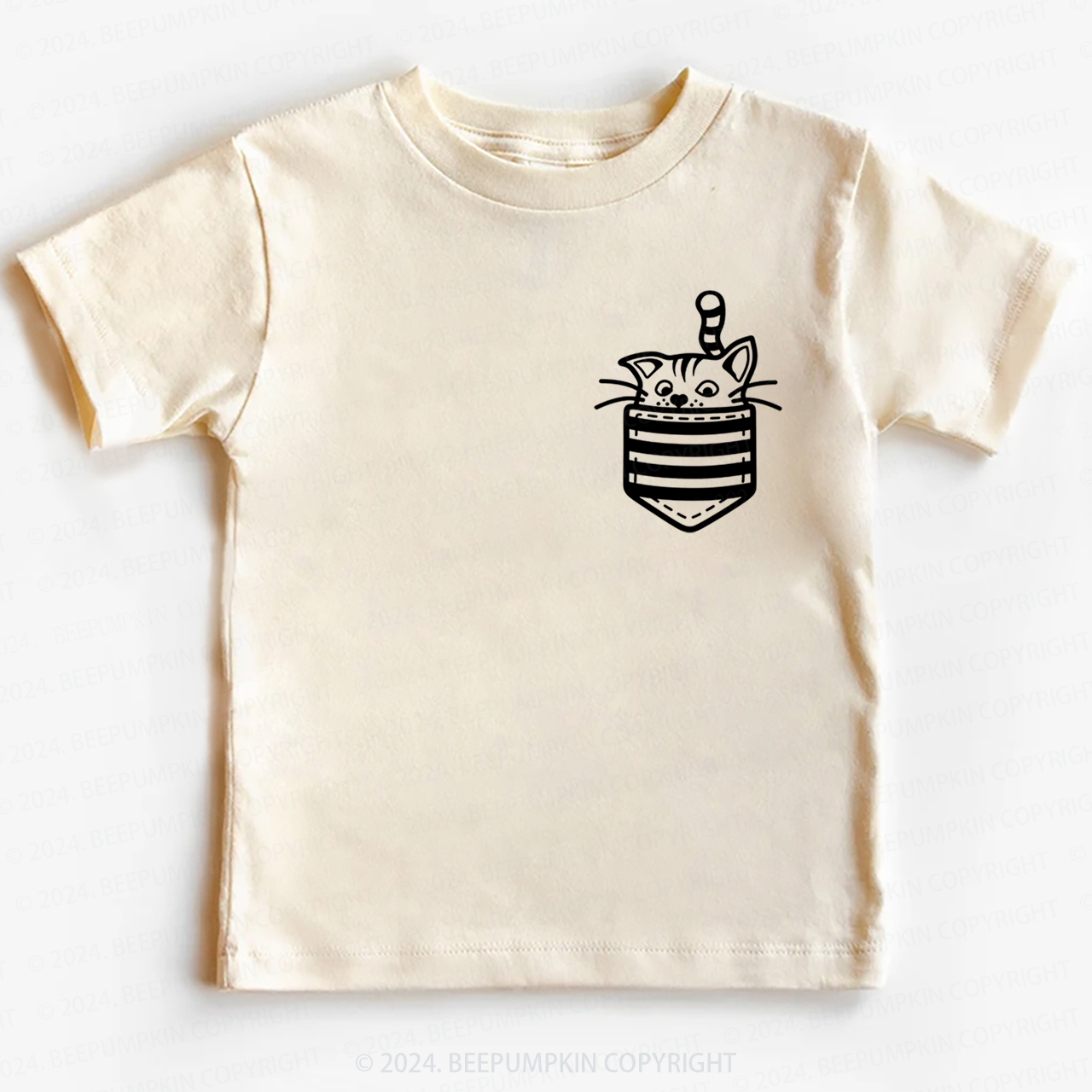 Cute Cat Toddler&Kids Tees 