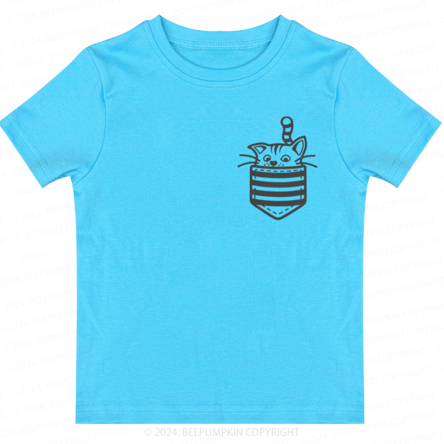 Cute Cat Toddler&Kids Tees 