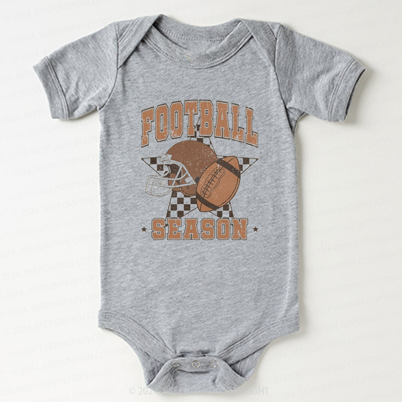 Football Season Bodysuit For Baby 
