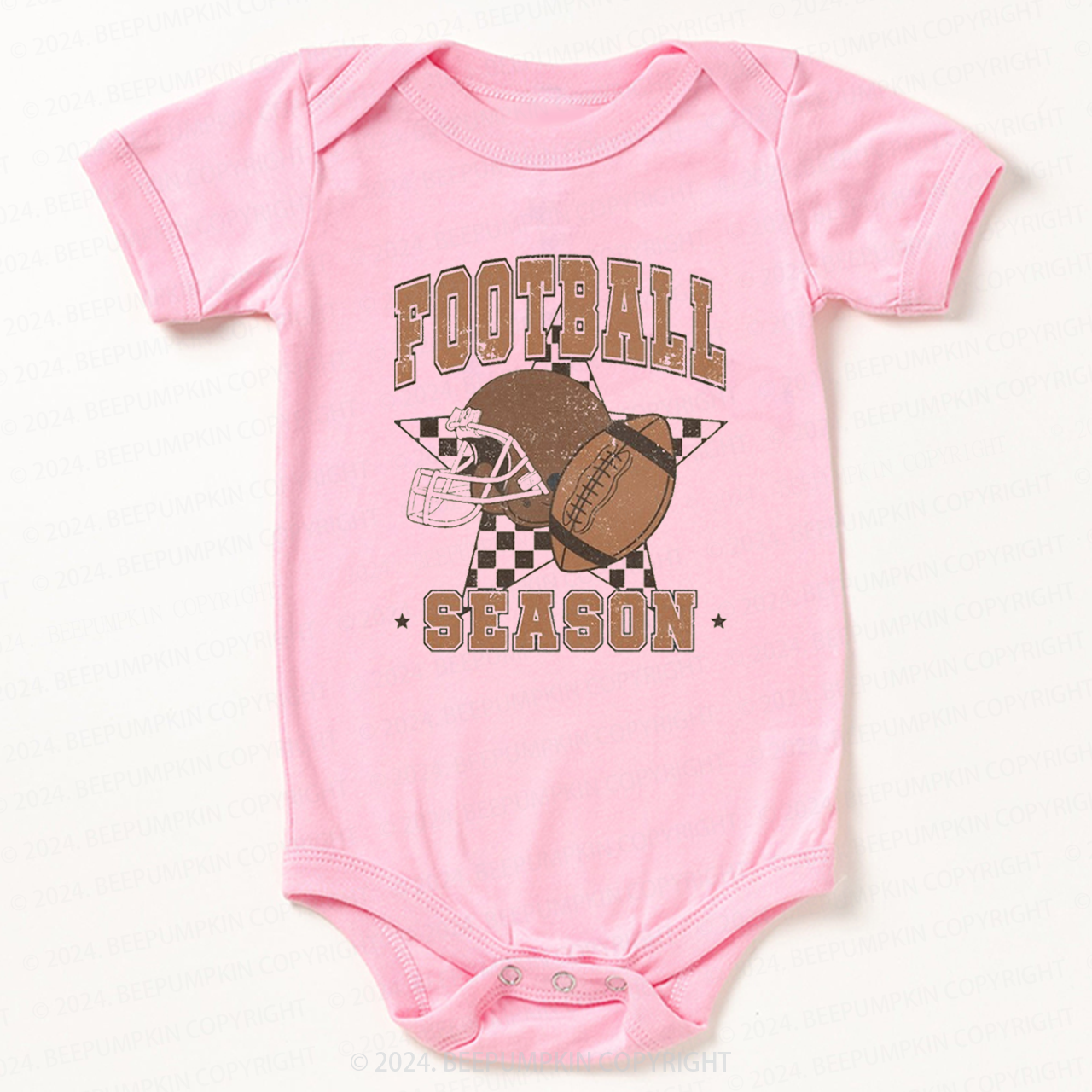 Football Season Bodysuit For Baby 