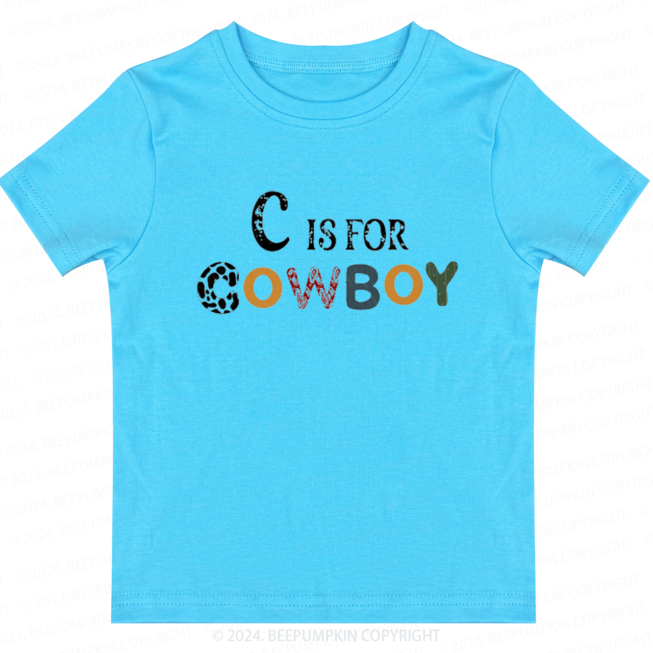 C Is For Cowboy Toddler&Kids Tees 