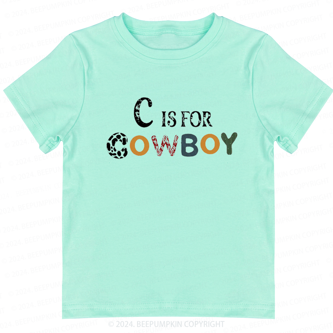 C Is For Cowboy Toddler&Kids Tees 