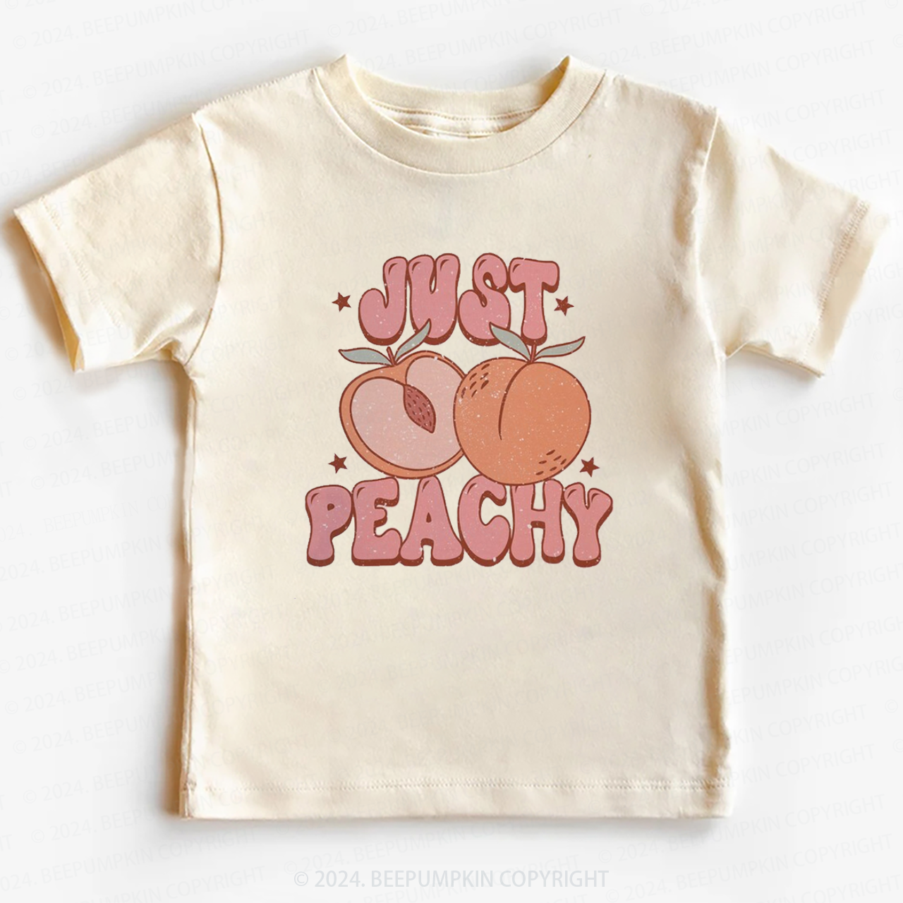 Just Peachy Summer Retro Toddler&Kids Tees 