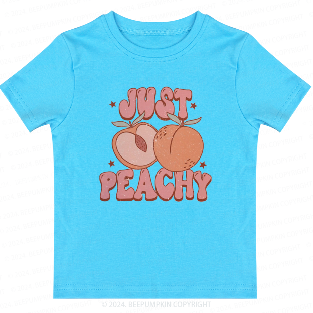 Just Peachy Summer Retro Toddler&Kids Tees 